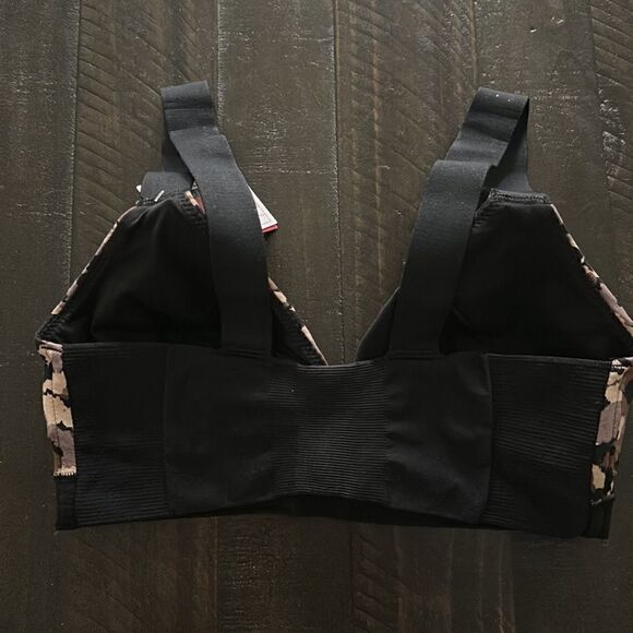 NWT SPANX Bra-llelujah! Unlined Bralette BRUSHED COLLAGE NEUTRAL MINI Smoothing - Picture 10 of 12